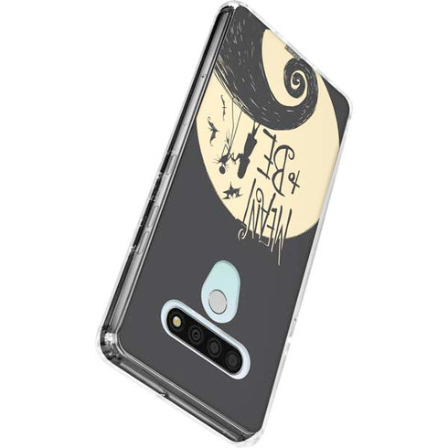 Disney The Nightmare Before Christmas Jack and Sally Meant to Be LG Stylo 6 Clear Case