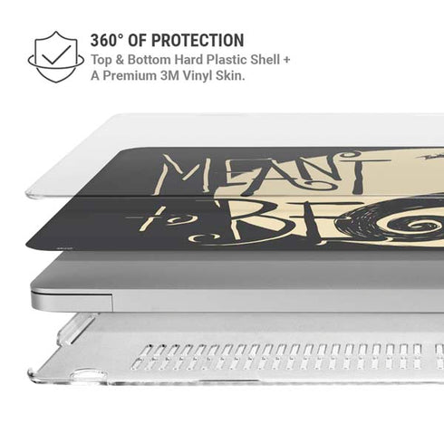 Disney The Nightmare Before Christmas Jack and Sally Meant to Be MacBook Air 13in M1 (2021) Case plus Skin