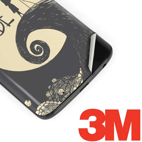 Disney The Nightmare Before Christmas Jack and Sally Meant to Be Moto G6 Skin