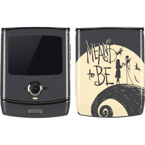 Disney The Nightmare Before Christmas Jack and Sally Meant to Be Motorola RAZR Skin