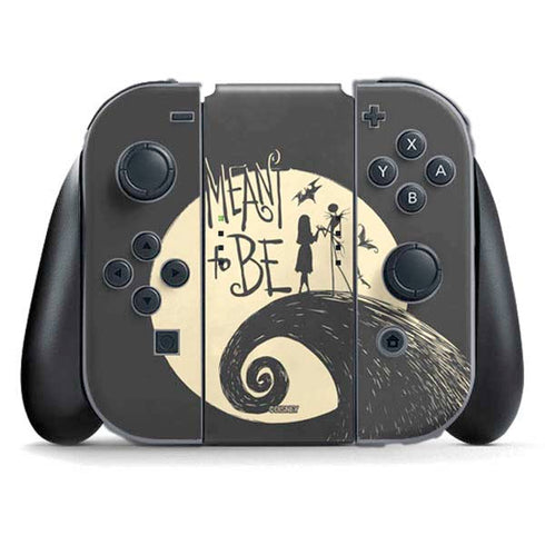 Disney The Nightmare Before Christmas Jack and Sally Meant to Be Nintendo Switch (2017-2021) Joy-Con Controller Skin
