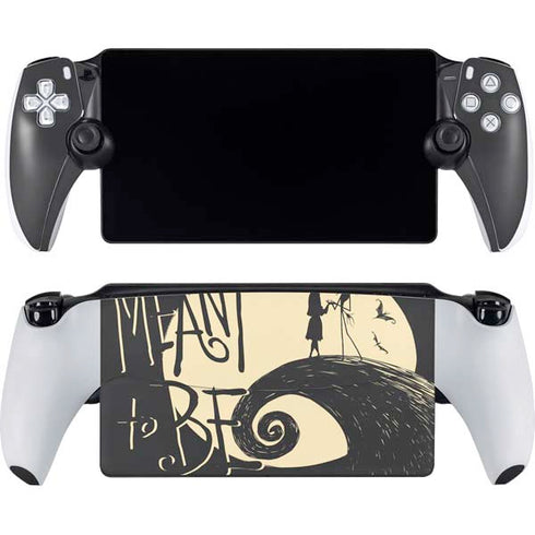 Disney The Nightmare Before Christmas Jack and Sally Meant to Be PlayStation Portal Remote Player Skin