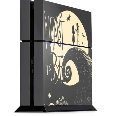 Disney The Nightmare Before Christmas Jack and Sally Meant to Be PS4 Console Skin