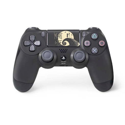 Disney The Nightmare Before Christmas Jack and Sally Meant to Be PS4 Controller Skin