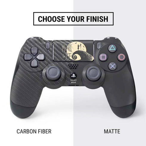 Disney The Nightmare Before Christmas Jack and Sally Meant to Be PS4 Controller Skin