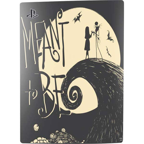 Disney The Nightmare Before Christmas Jack and Sally Meant to Be PS5 Bundle Skin