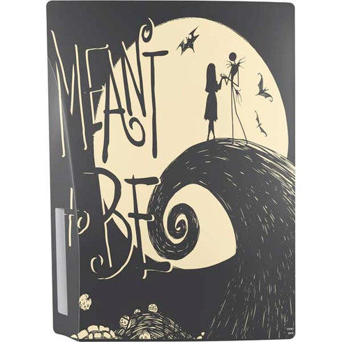 Disney The Nightmare Before Christmas Jack and Sally Meant to Be PS5 Bundle Skin