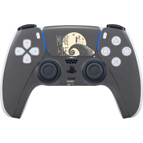 Disney The Nightmare Before Christmas Jack and Sally Meant to Be PS5 Controller Skin