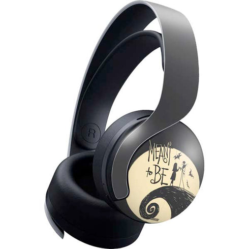 Disney The Nightmare Before Christmas Jack and Sally Meant to Be PULSE 3D Wireless Headset for PS5 Skin