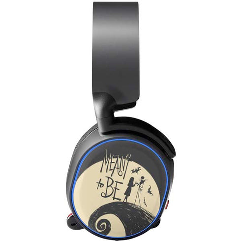 Disney The Nightmare Before Christmas Jack and Sally Meant to Be SteelSeries Arctis 3 Skin