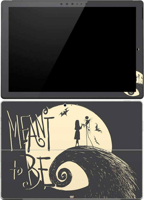 Disney The Nightmare Before Christmas Jack and Sally Meant to Be Surface Pro (2017) Skin