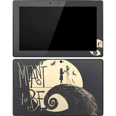 Disney The Nightmare Before Christmas Jack and Sally Meant to Be Surface Pro Tablet Skin