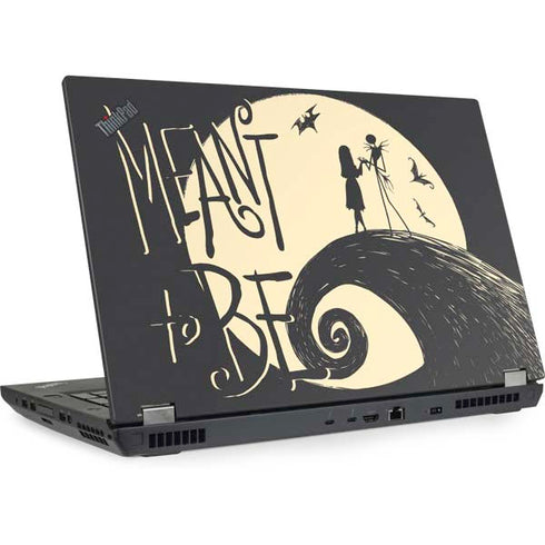 Disney The Nightmare Before Christmas Jack and Sally Meant to Be Lenovo ThinkPad Skin