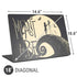 Disney The Nightmare Before Christmas Jack and Sally Meant to Be Universal Laptop 18in (14.6 x 10.6in) Skin