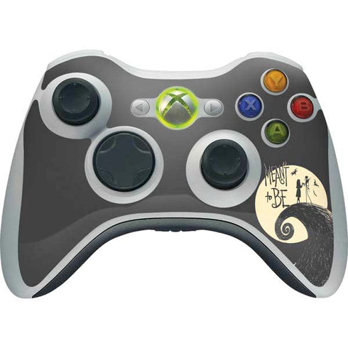 Disney The Nightmare Before Christmas Jack and Sally Meant to Be Xbox 360 Wireless Controller Skin