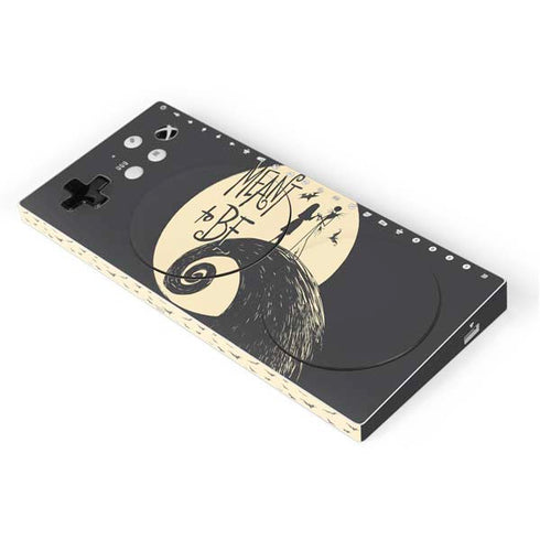 Disney The Nightmare Before Christmas Jack and Sally Meant to Be Xbox Adaptive Controller Skin