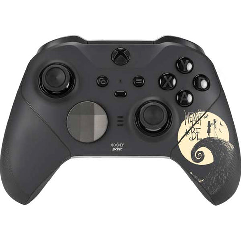 Disney The Nightmare Before Christmas Jack and Sally Meant to Be Xbox Elite Wireless Controller Series 2 Skin