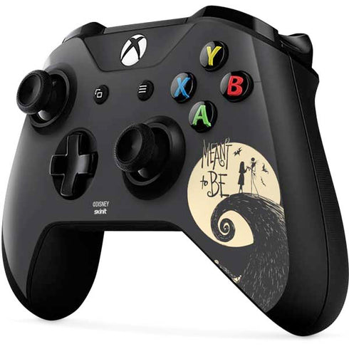 Disney The Nightmare Before Christmas Jack and Sally Meant to Be Xbox One X Controller Skin