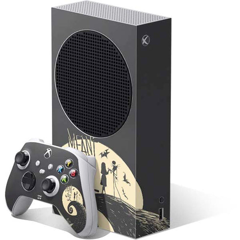 Disney The Nightmare Before Christmas Jack and Sally Meant to Be Xbox Series S Bundle Skin