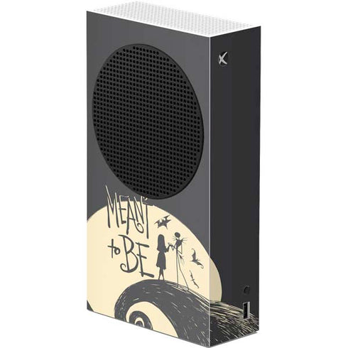 Disney The Nightmare Before Christmas Jack and Sally Meant to Be Xbox Series S Console Skin