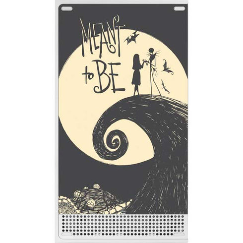 Disney The Nightmare Before Christmas Jack and Sally Meant to Be Xbox Series S Console Skin