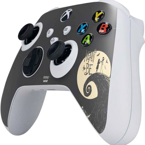 Disney The Nightmare Before Christmas Jack and Sally Meant to Be Xbox Series S Controller Skin