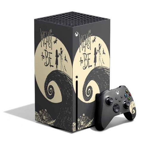 Disney The Nightmare Before Christmas Jack and Sally Meant to Be Xbox Series X Bundle Skin