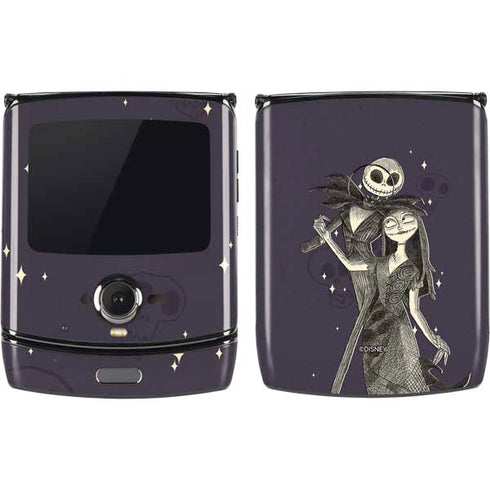 Disney The Nightmare Before Christmas Jack and Sally Art Motorola RAZR Skin