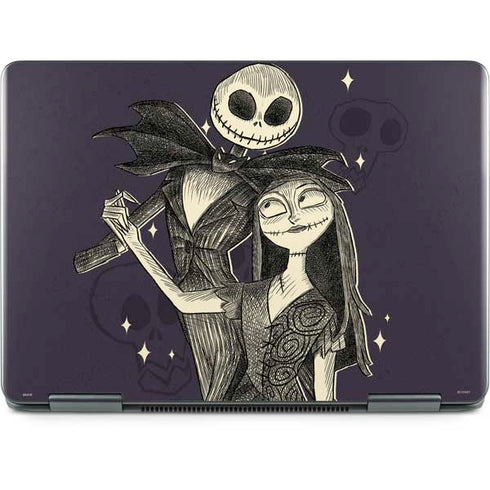 Disney The Nightmare Before Christmas Jack and Sally Art Notebook 9 Pro 13in (2017) Skin
