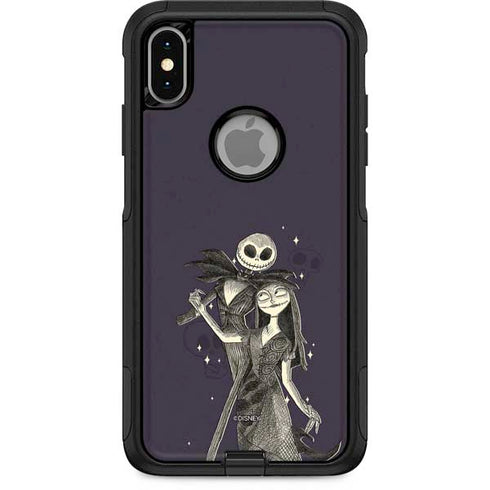 Disney The Nightmare Before Christmas Jack and Sally Art Otterbox Commuter iPhone Skin