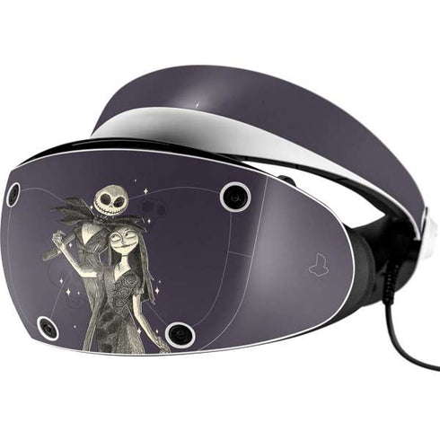 Disney The Nightmare Before Christmas Jack and Sally Art PlayStation VR2 Skin
