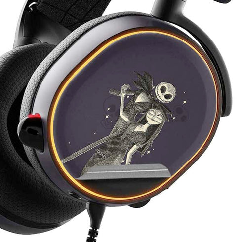 Disney The Nightmare Before Christmas Jack and Sally Art SteelSeries Arctis 3 Skin