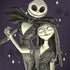 Disney The Nightmare Before Christmas Jack and Sally Art Surface Book 2 13.5in Skin