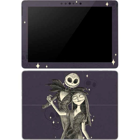 Disney The Nightmare Before Christmas Jack and Sally Art Surface Go Skin