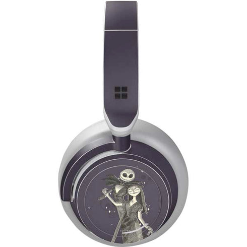 Disney The Nightmare Before Christmas Jack and Sally Art Surface Headphones Skin
