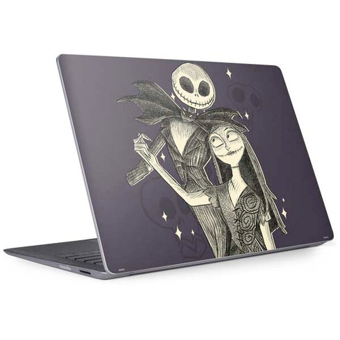 Disney The Nightmare Before Christmas Jack and Sally Art Surface Laptop 2 Skin