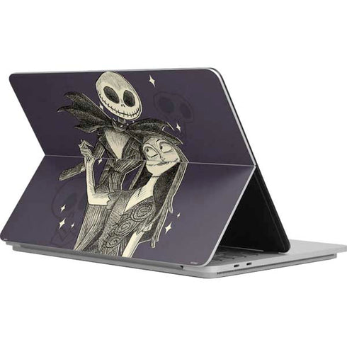 Disney The Nightmare Before Christmas Jack and Sally Art Surface Laptop Studio Skin