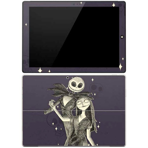 Disney The Nightmare Before Christmas Jack and Sally Art Surface Pro 3 Skin