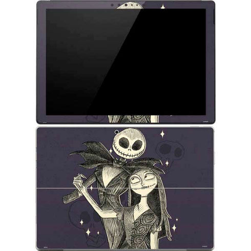 Disney The Nightmare Before Christmas Jack and Sally Art Surface Pro 4 Skin