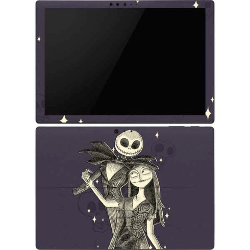 Disney The Nightmare Before Christmas Jack and Sally Art Surface Pro 6 Skin