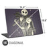 Disney The Nightmare Before Christmas Jack and Sally Art Universal Laptop 18in (14.6 x 10.6in) Skin