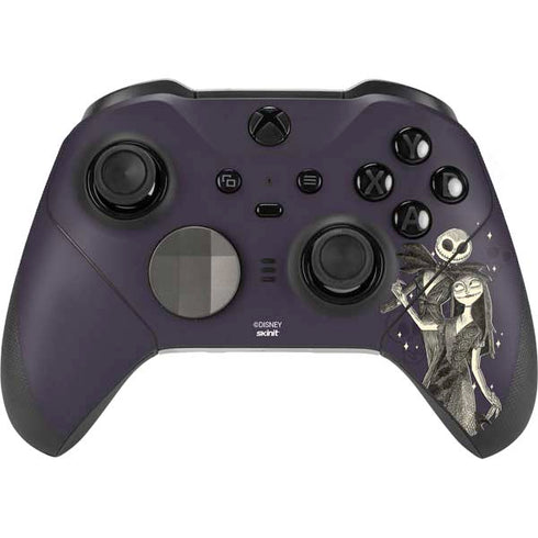 Disney The Nightmare Before Christmas Jack and Sally Art Xbox Elite Wireless Controller Series 2 Skin