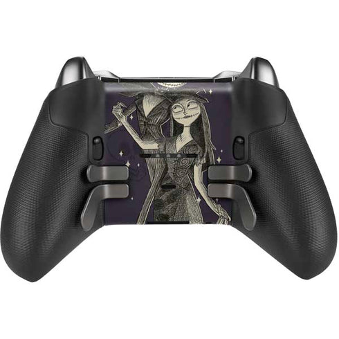 Disney The Nightmare Before Christmas Jack and Sally Art Xbox Elite Wireless Controller Series 2 Skin