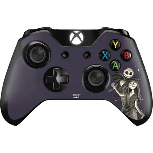 Disney The Nightmare Before Christmas Jack and Sally Art Xbox One Controller Skin