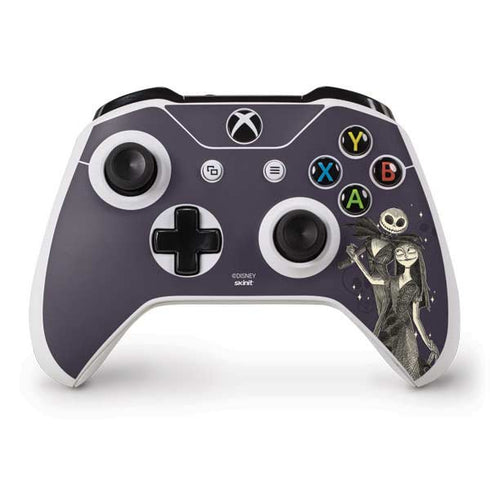 Disney The Nightmare Before Christmas Jack and Sally Art Xbox One S Controller Skin
