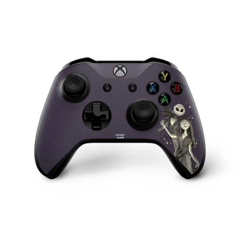 Disney The Nightmare Before Christmas Jack and Sally Art Xbox One X Controller Skin