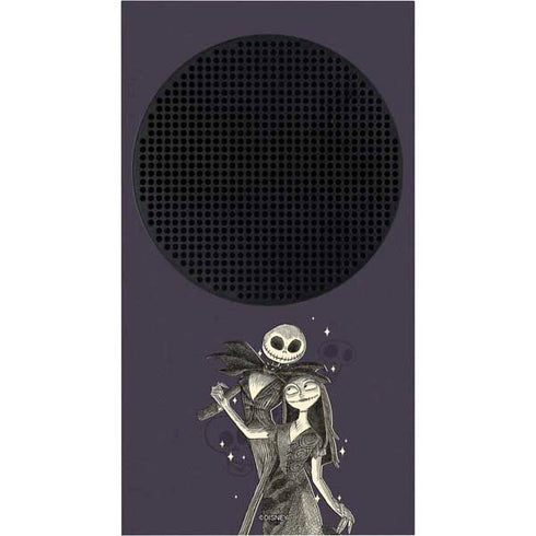 Disney The Nightmare Before Christmas Jack and Sally Art Xbox Series S Skins