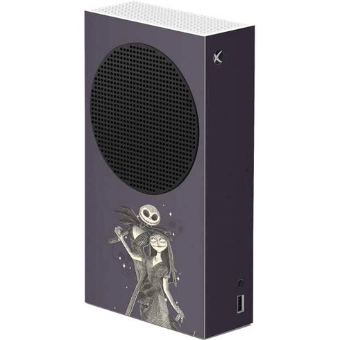 Disney The Nightmare Before Christmas Jack and Sally Art Xbox Series S Console Skin