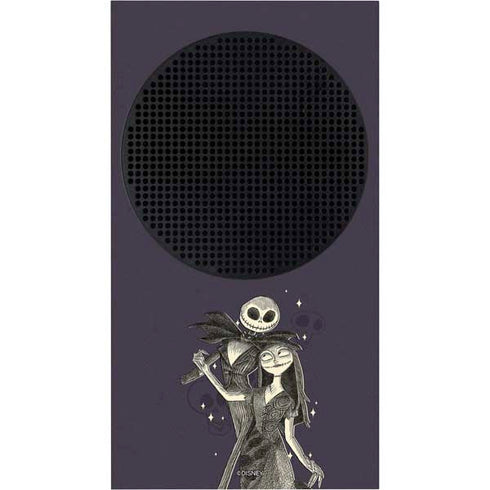Disney The Nightmare Before Christmas Jack and Sally Art Xbox Series S Console Skin