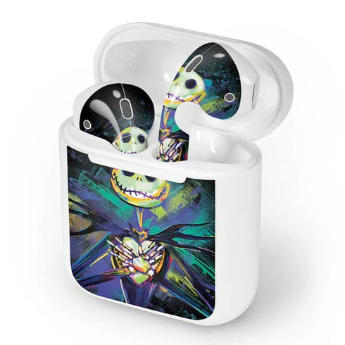 Disney The Nightmare Before Christmas Jack Skellington Art Apple AirPods Skin